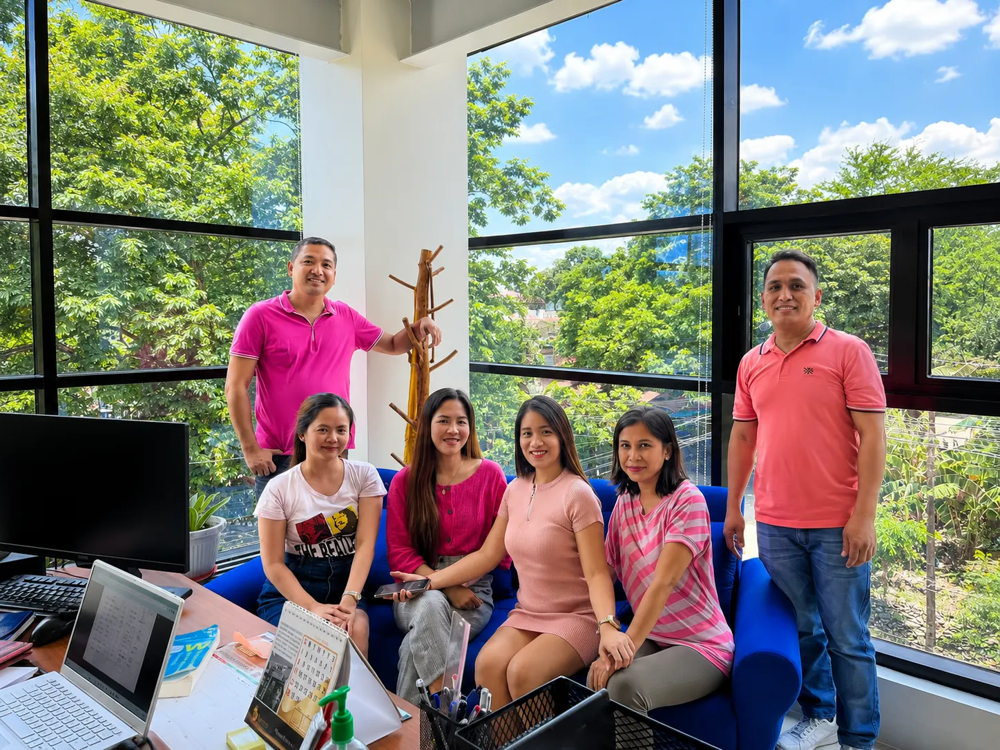 ICare Life team in the Caloocan office