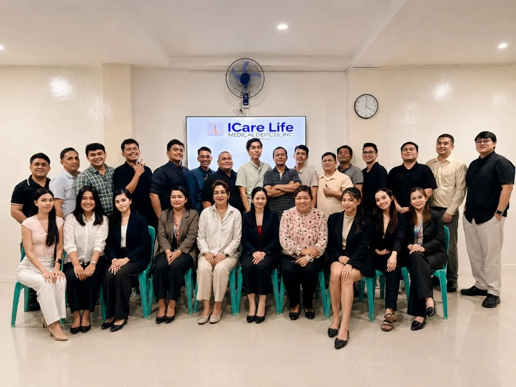 The ICare Life Medical Devices, Inc. team gathered at the office